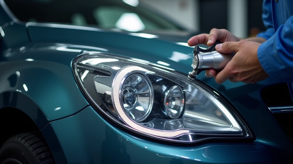 UV sealant application